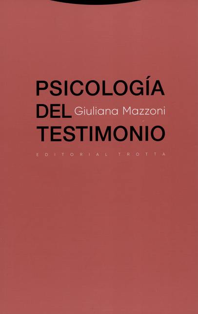 Portada de PSICOLOGIA DEL TESTIMONIO de MAZZONI, Giuliana