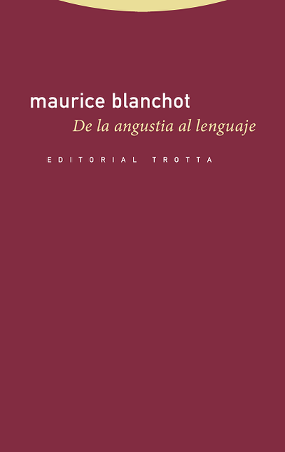 Portada de DE LA ANGUSTIA AL LENGUAJE