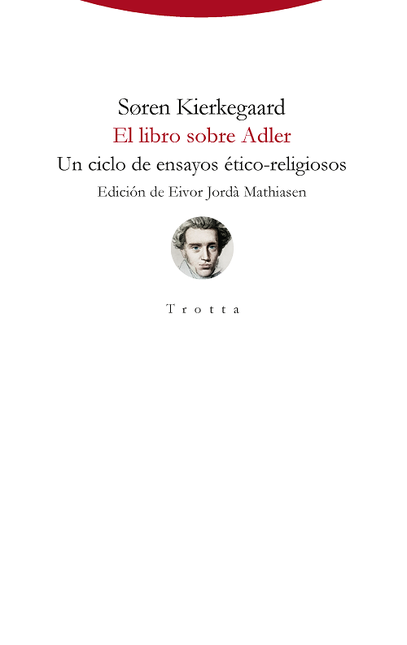 Portada de LIBRO SOBRE ADLER UN CICLO DE ENSAYOS ETICO RELIGIOSOS, EL