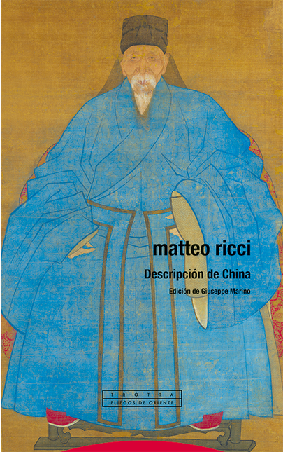 Portada de DESCRIPCION DE CHINA de RICCI, Matteo