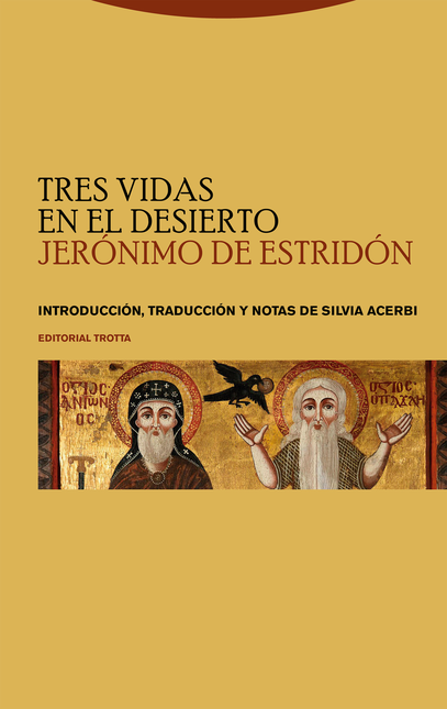 Portada de TRES VIDAS EN EL DESIERTO
