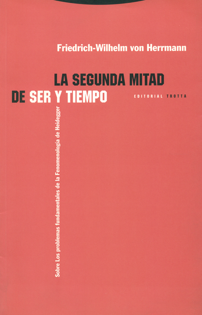 Portada de SEGUNDA MITAD DE SER Y TIEMPO, LA