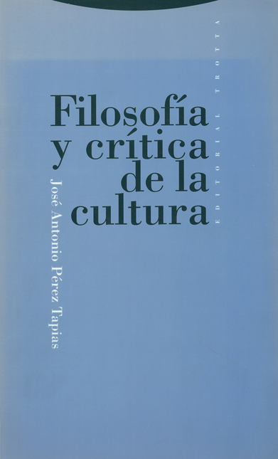 Portada de FILOSOFIA Y CRITICA DE LA CULTURA