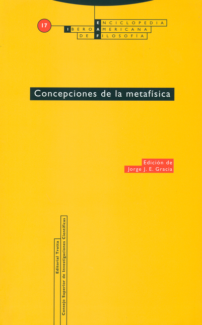 Portada de EIAF # 17 CONCEPCIONES DE LA METAFISICA