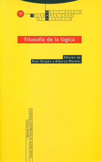 Portada de EIAF # 27 FILOSOFIA DE LA LOGICA