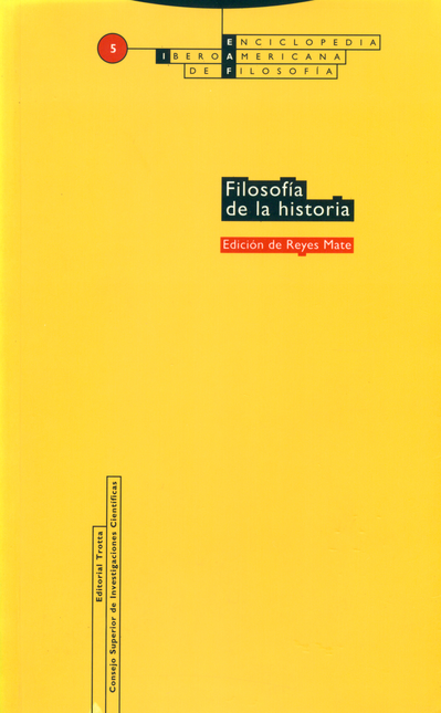 Portada de EIAF # 05 FILOSOFIA DE LA HISTORIA (1A.REIM)