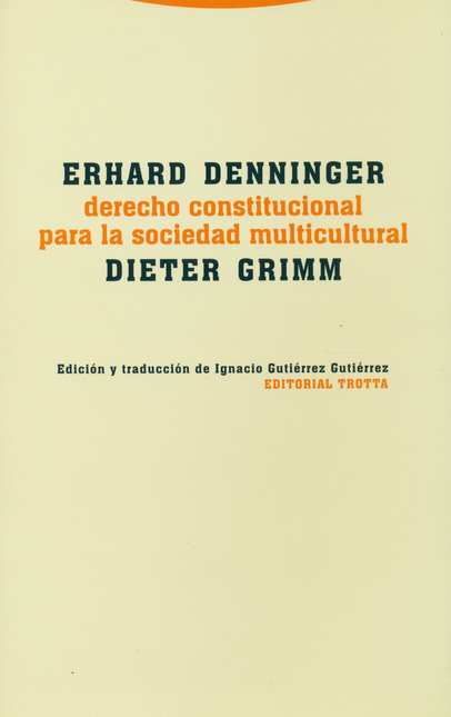 Portada de DERECHO CONSTITUCIONAL PARA LA SOCIEDAD MULTICULTURAL