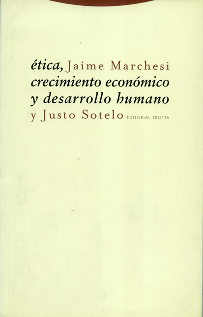 Portada de ETICA CRECIMIENTO ECONOMICO Y DESARROLLO HUMANO