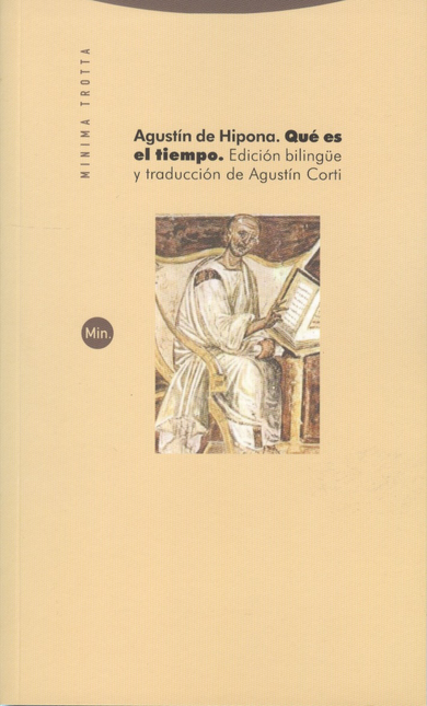 Portada de QUE ES EL TIEMPO de DE HIPONA, Agustín