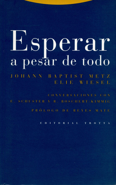 Portada de ESPERAR A PESAR DE TODO