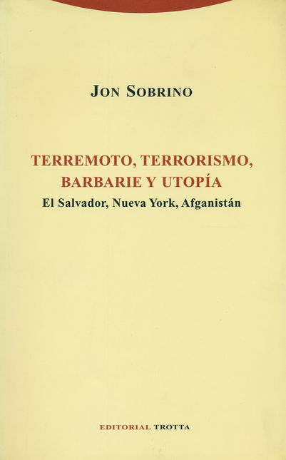 Portada de TERREMOTO, TERRORISMO, BARBARIE Y UTOPIA