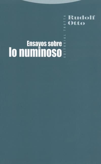 Portada de ENSAYOS SOBRE LO NUMINOSO de OTTO, Rudolf