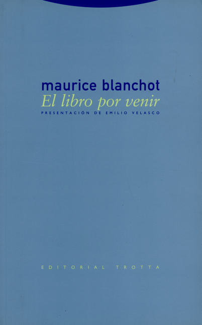 Portada de LIBRO POR VENIR, EL