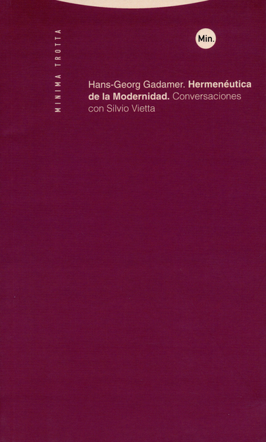 Portada de HERMENEUTICA DE LA MODERNIDAD. CONVERSACIONES CON SILVIO VIETTA