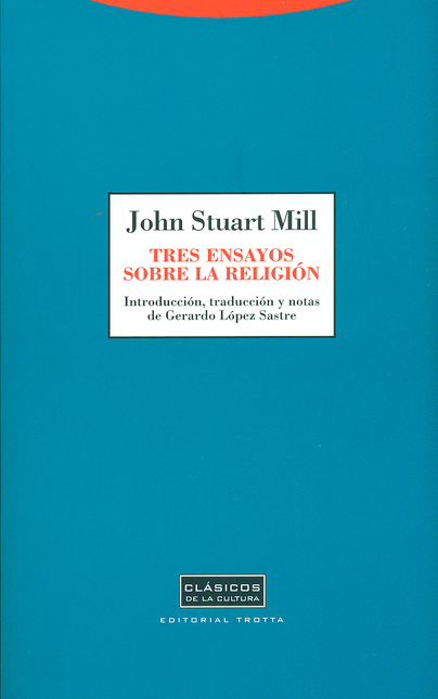 Portada de TRES ENSAYOS SOBRE LA RELIGION