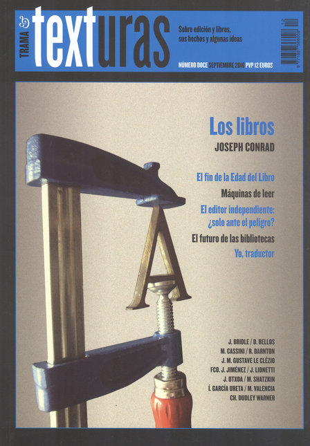 Portada de REV. TRAMA Y TEXTURAS # 012. LOS LIBROS JOSEPH CONRAD