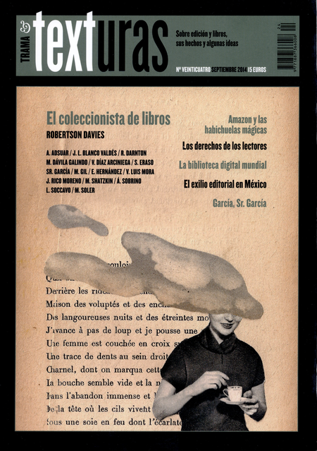 Portada de REV. TRAMA Y TEXTURAS # 024 EL COLECCIONISTA DE LIBROS
