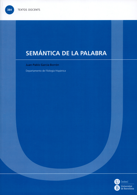 Portada de SEMANTICA DE LA PALABRA