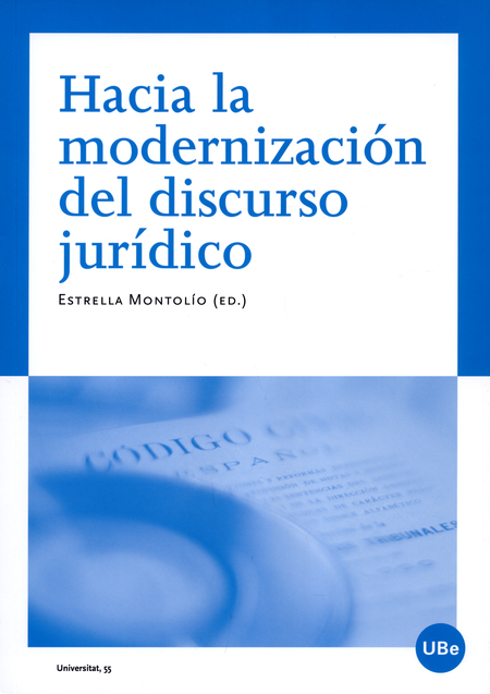 Portada de HACIA LA MODERNIZACION DEL DISCURSO JURIDICO