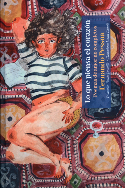 Portada de LO QUE PIENSA EL CORAZON POEMAS DE AMOR NO COMPLETOS