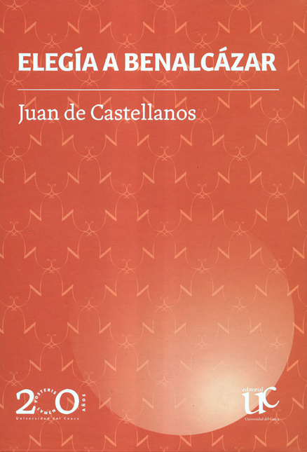 Portada de ELEGIA A BENALCAZAR