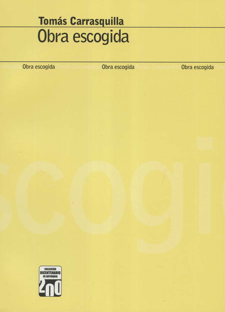 Portada de OBRA ESCOGIDA (2ª ED) TOMAS CARRASQUILLA