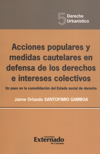 Portada de ACCIONES POPULARES Y MEDIDAS CAUTELARES EN DEFENSA DE LOS DERECHOS E INTERESES COLECTIVOS