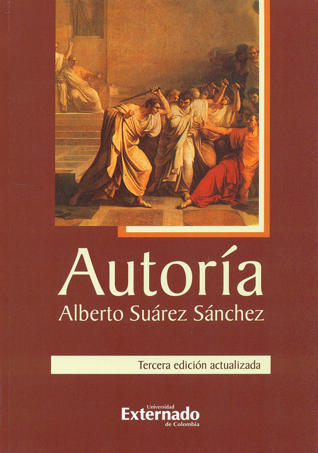 Portada de AUTORIA (R) (3A.ED) de SUÁREZ SÁNCHEZ, Alberto