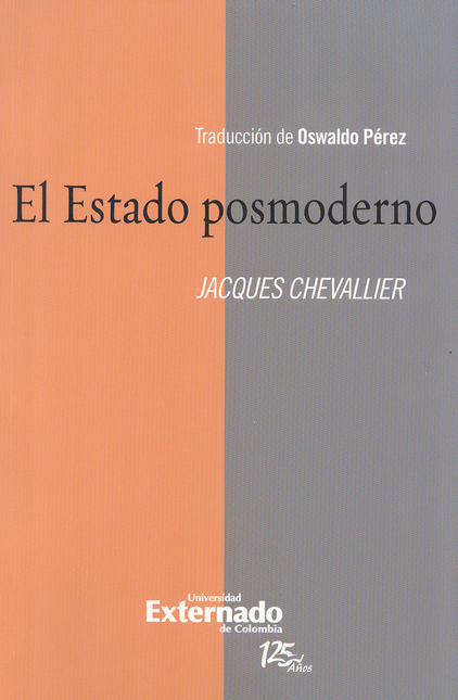 Portada de ESTADO POSMODERNO, EL de CHEVALLIER, Jacques