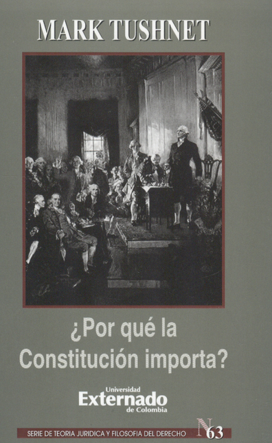 Portada de POR QUE LA CONSTITUCION IMPORTA?