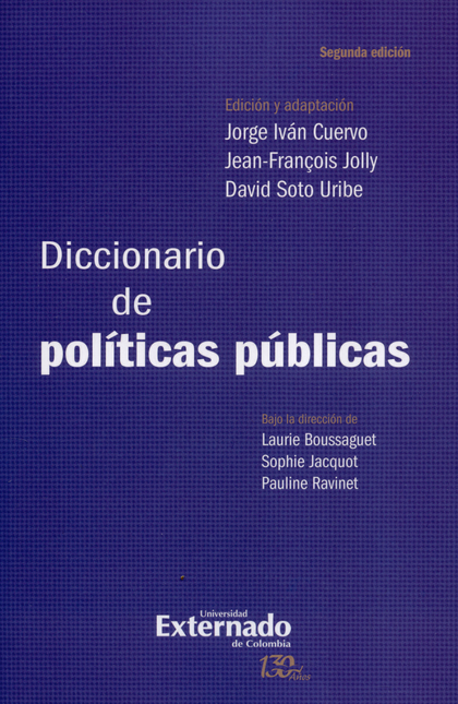Portada de DICCIONARIO DE POLITICAS PUBLICAS (2ª ED)