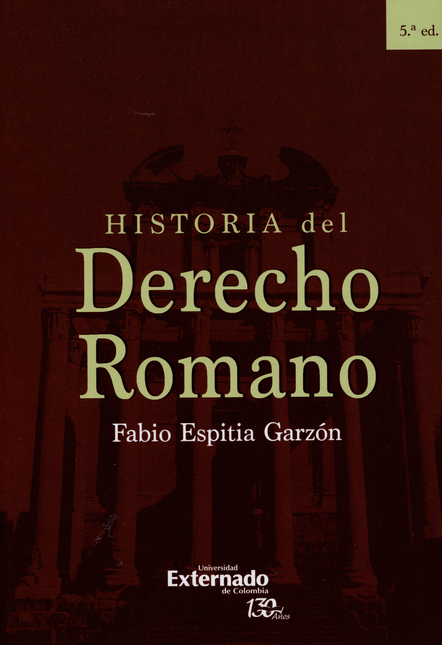Portada de HISTORIA DEL DERECHO ROMANO (5ª ED)