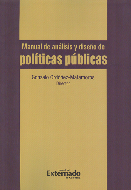 Portada de MANUAL DE ANALISIS Y DISEÑO DE POLITICAS PUBLICAS