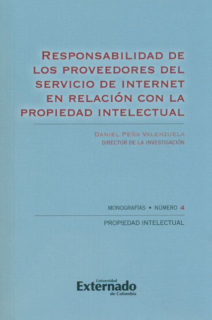 Portada de RESPONSABILIDAD DE LOS PROVEEDORES DEL SERVICIO DE INTERNET EN RELACION CON LA PROPIEDAD INTELECTUAL