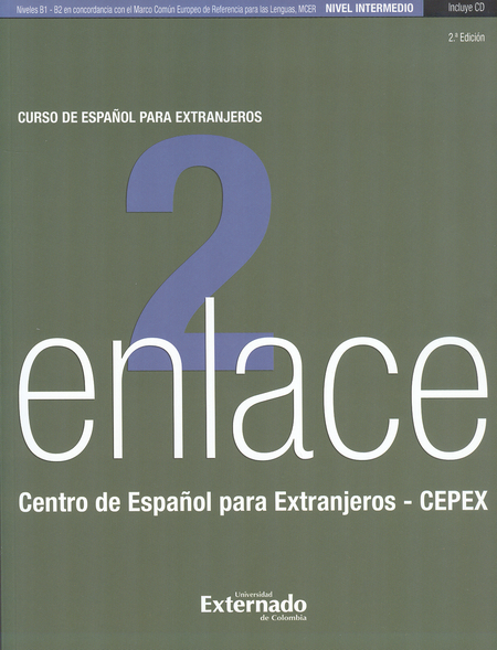 Portada de ENLACE 2 (2ª ED)(+CD) CURSO DE ESPAÑOL PARA EXTRANJEROS