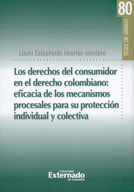 Portada de DERECHOS DEL CONSUMIDOR EN EL DERECHO COLOMBIANO EFICACIA DE LOS MECANISMOS PROCESALES PARA SU PROTECCION