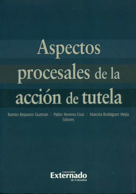 Portada de ASPECTOS PROCESALES DE LA ACCION DE TUTELA