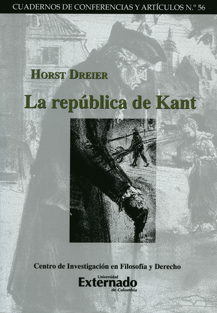 Portada de REPUBLICA DE KANT, LA de DREIER, Horst