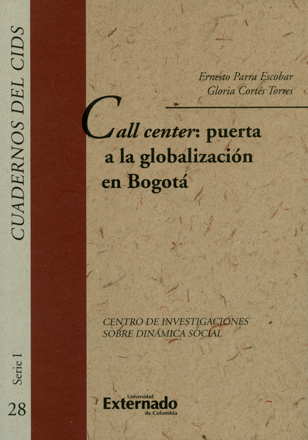 Portada de CALL CENTER PUERTA A LA GLOBALIZACION EN BOGOTA