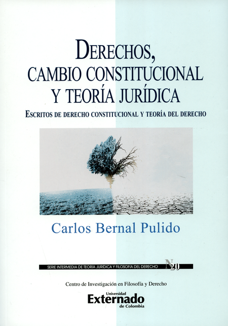 Portada de DERECHOS CAMBIO CONSTITUCIONAL Y TEORIA JURIDICA. ESCRITOS DE DERECHO CONSTITUCIONAL Y TEORIA DEL DERECHO