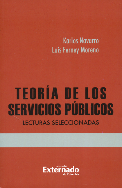 Portada de TEORIA DE LOS SERVICIOS PUBLICOS