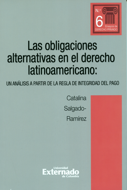 Portada de OBLIGACIONES ALTERNATIVAS EN EL DERECHO LATINOAMERICANO. UN ANALISIS