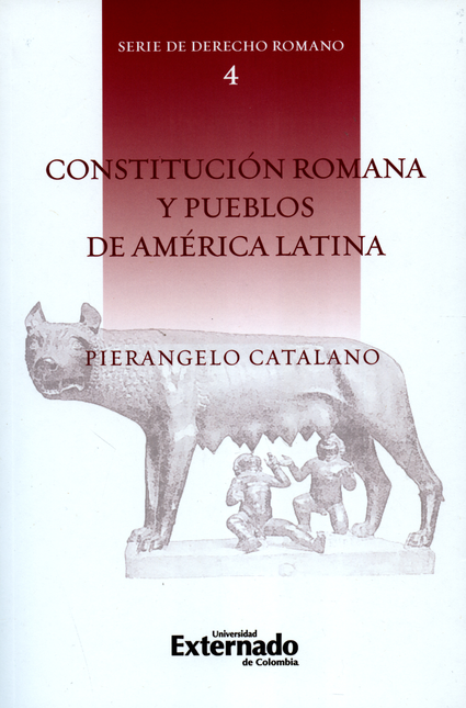 Portada de CONSTITUCION ROMANA Y PUEBLOS DE AMERICA LATINA