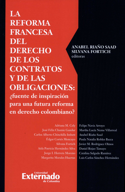 Portada de REFORMA FRANCESA DEL DERECHO DE LOS CONTRATOS Y DE LAS OBLIGACIONES, LA
