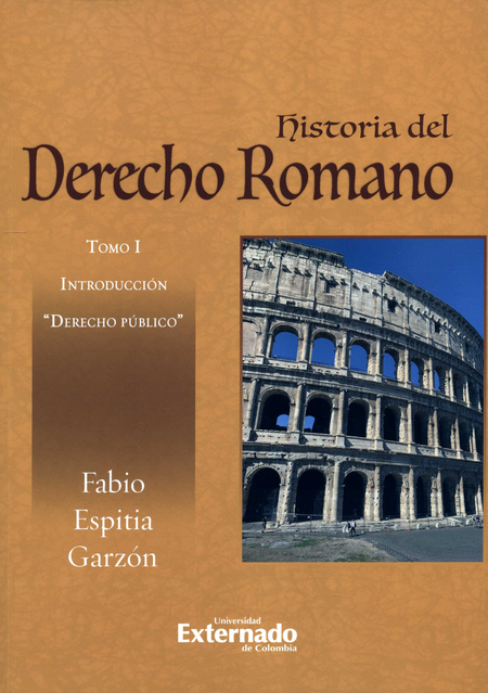 Portada de HISTORIA DEL DERECHO ROMANO (I) INTRODUCCION DERECHO PUBLICO