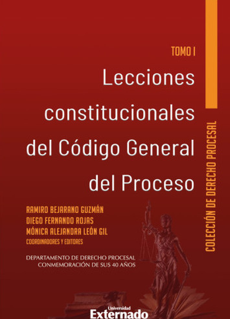 Portada de LECCIONES CONSTITUCIONALES (I) DEL CODIGO GENERAL DEL PROCESO