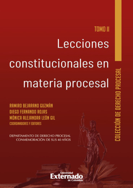 Portada de LECCIONES CONSTITUCIONALES (II) EN MATERIA PROCESAL