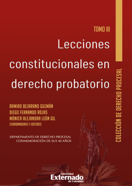 Portada de LECCIONES CONSTITUCIONALES (III) EN DERECHO PROBATORIO