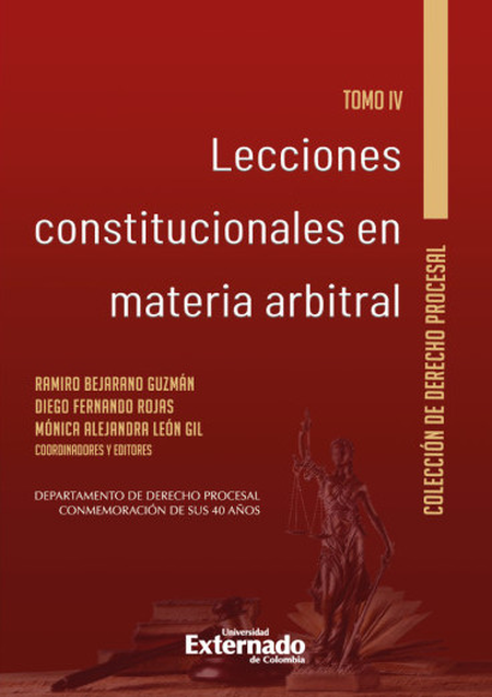 Portada de LECCIONES CONSTITUCIONALES (IV) EN MATERIA ARBITRAL