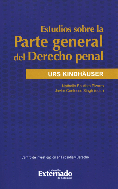 Portada de ESTUDIOS SOBRE LA PARTE GENERAL DEL DERECHO PENAL